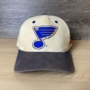 Vintage St. Louis Blues Hat Cap Snap‎ Back NHL Hockey Pepsi Promo Mens 90s